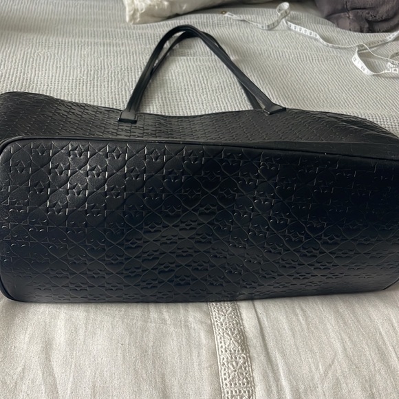 Kate spade embossed black tote - Picture 4 of 6